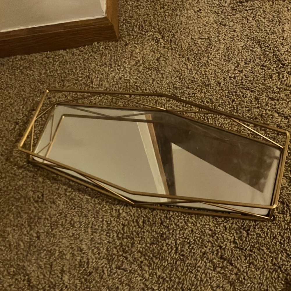 Cute Gold Mirror